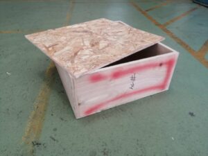 Crate Bank Nr.14 51x46x21 cm