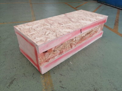 Crate Bank Nr.15 80x33x23 cm